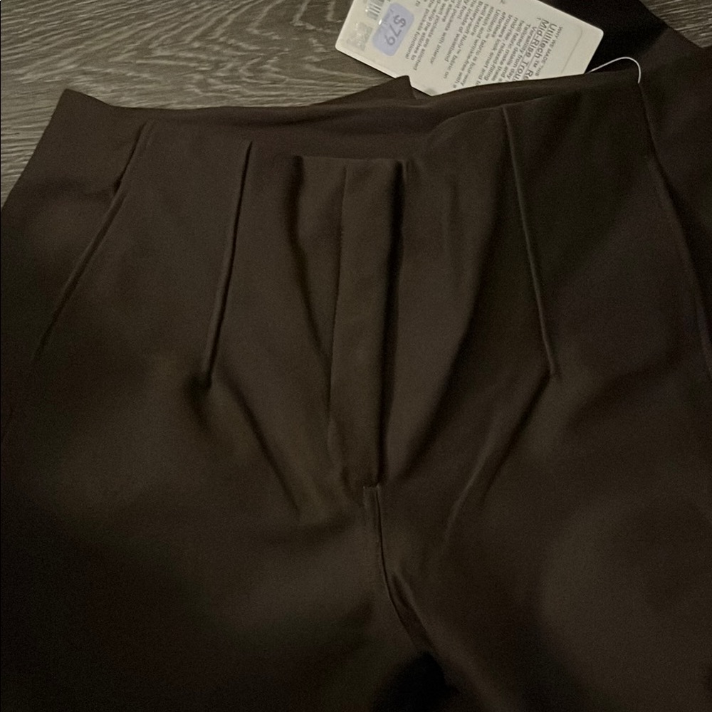 Lululemon Athletica Brown Relaxed-Fit Trousers